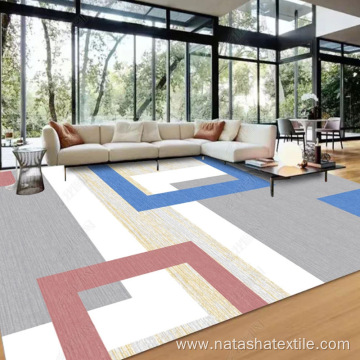 Crystal velet modern livingroom carpet